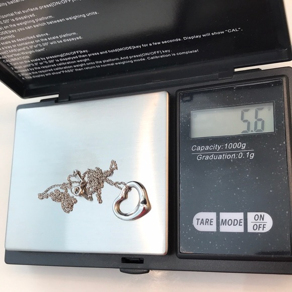 Tiffany & Co. Elsa Peretti Open Heart Pendant - Picture 7 of 8